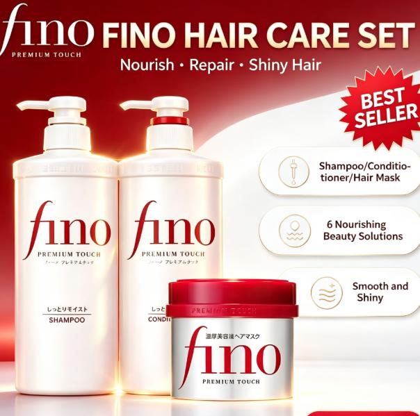 Hair Care In Japan - Ensemble de soins capillaires japonais Fino