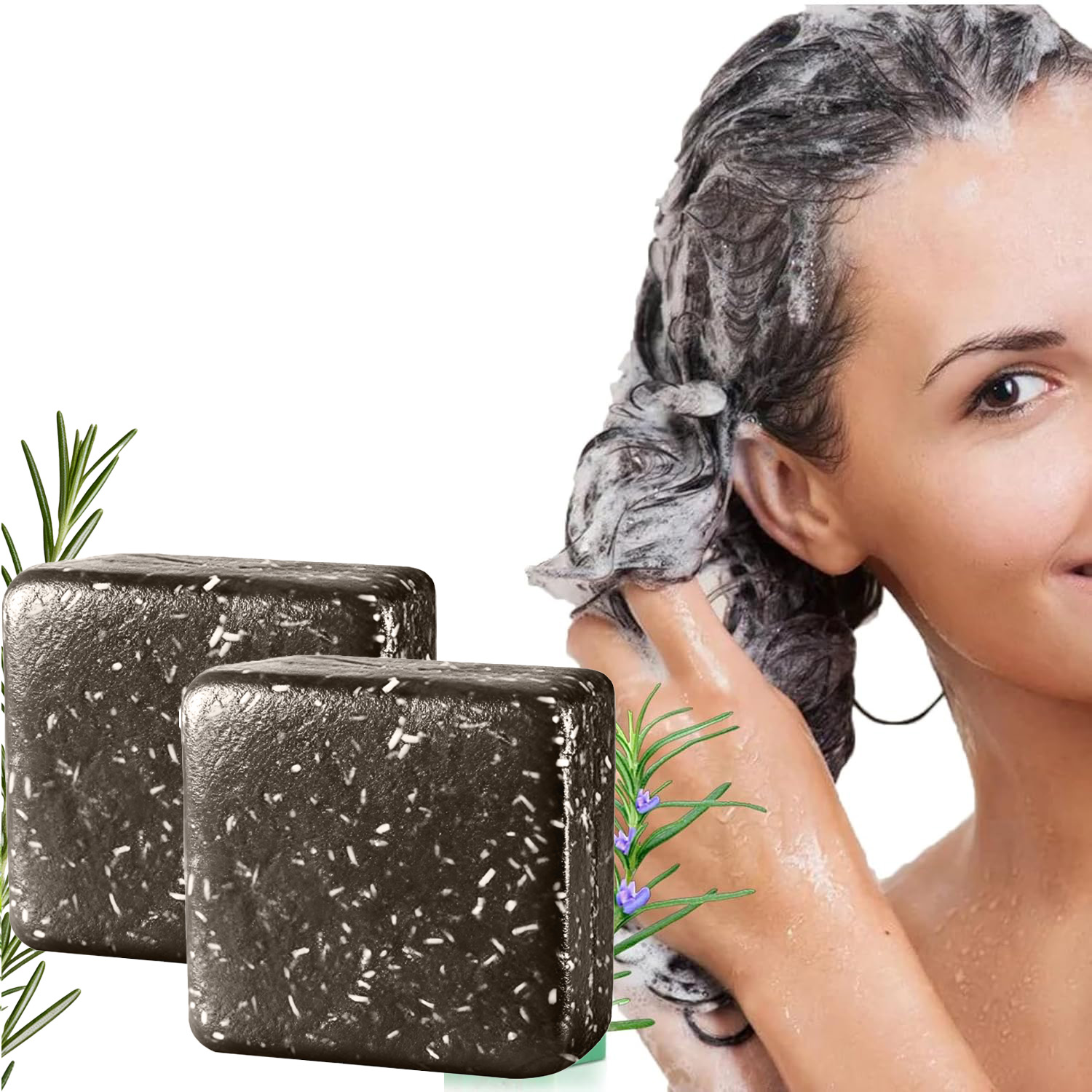 Hair Care Pantene - Barre de shampoing au romarin pour