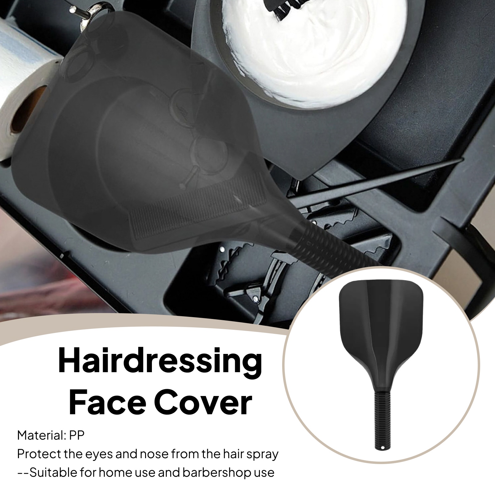 Hair Care Brand - Spray de couverture faciale pour coiffure,