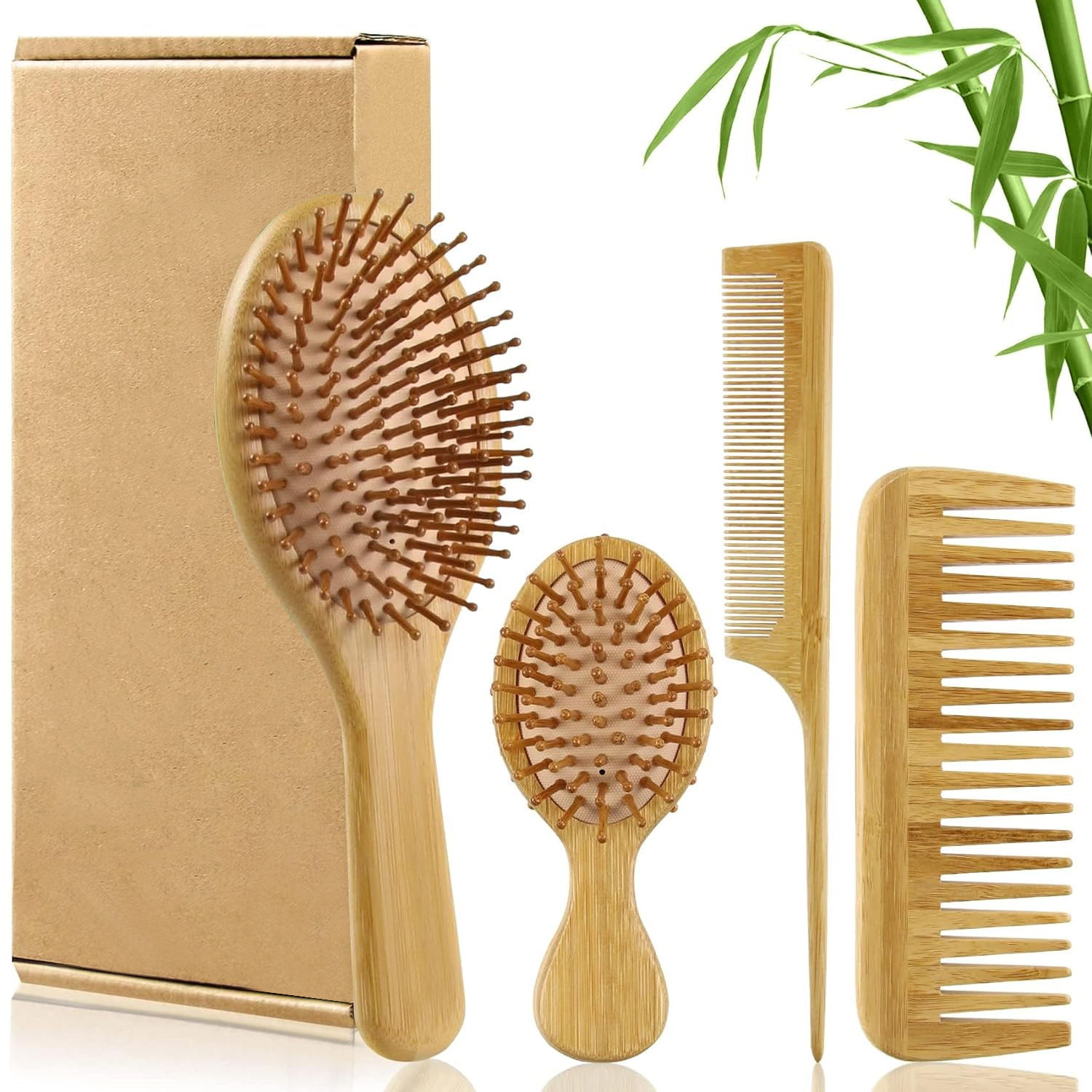 Detangling Wide Comb - Ensemble de brosses à cheveux en