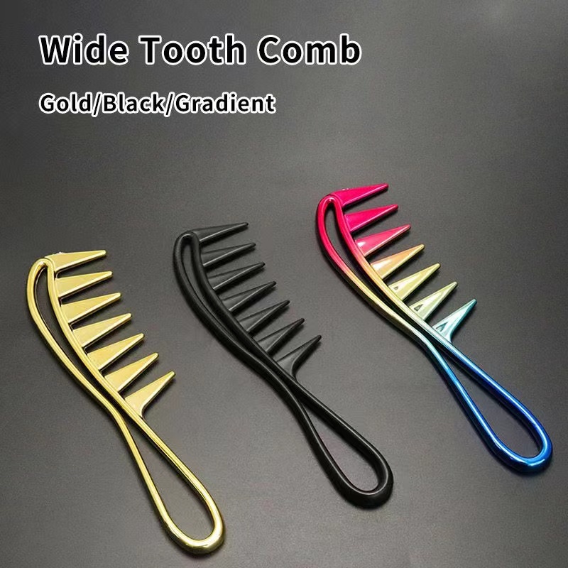 Detangling Wide Comb - Peigne à cheveux requin à dents