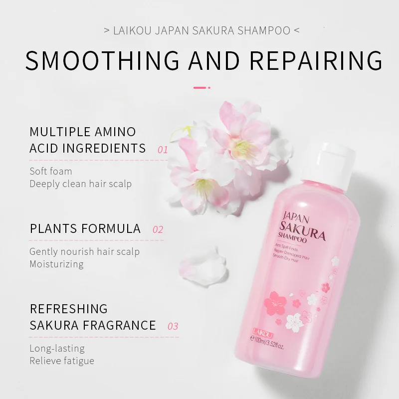 LAIKOU japon Sakura shampooing - Hair Care In Japan avis et prix