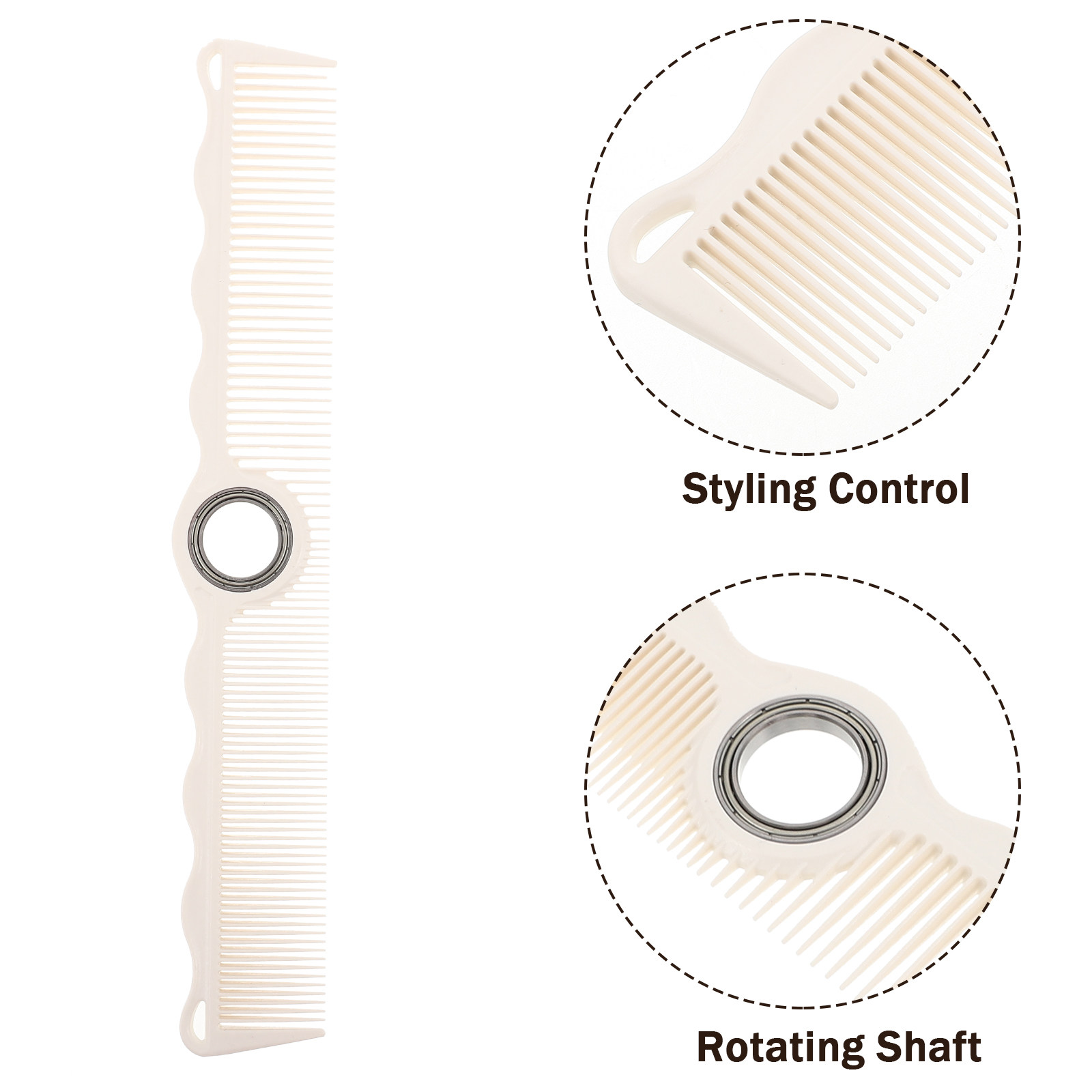 Peigne à cheveux rotatif pour  - Detangling Wide Comb avis et prix