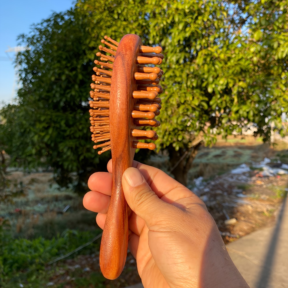 Peigne en bois de santal doubl - Detangling Wide Comb avis et prix