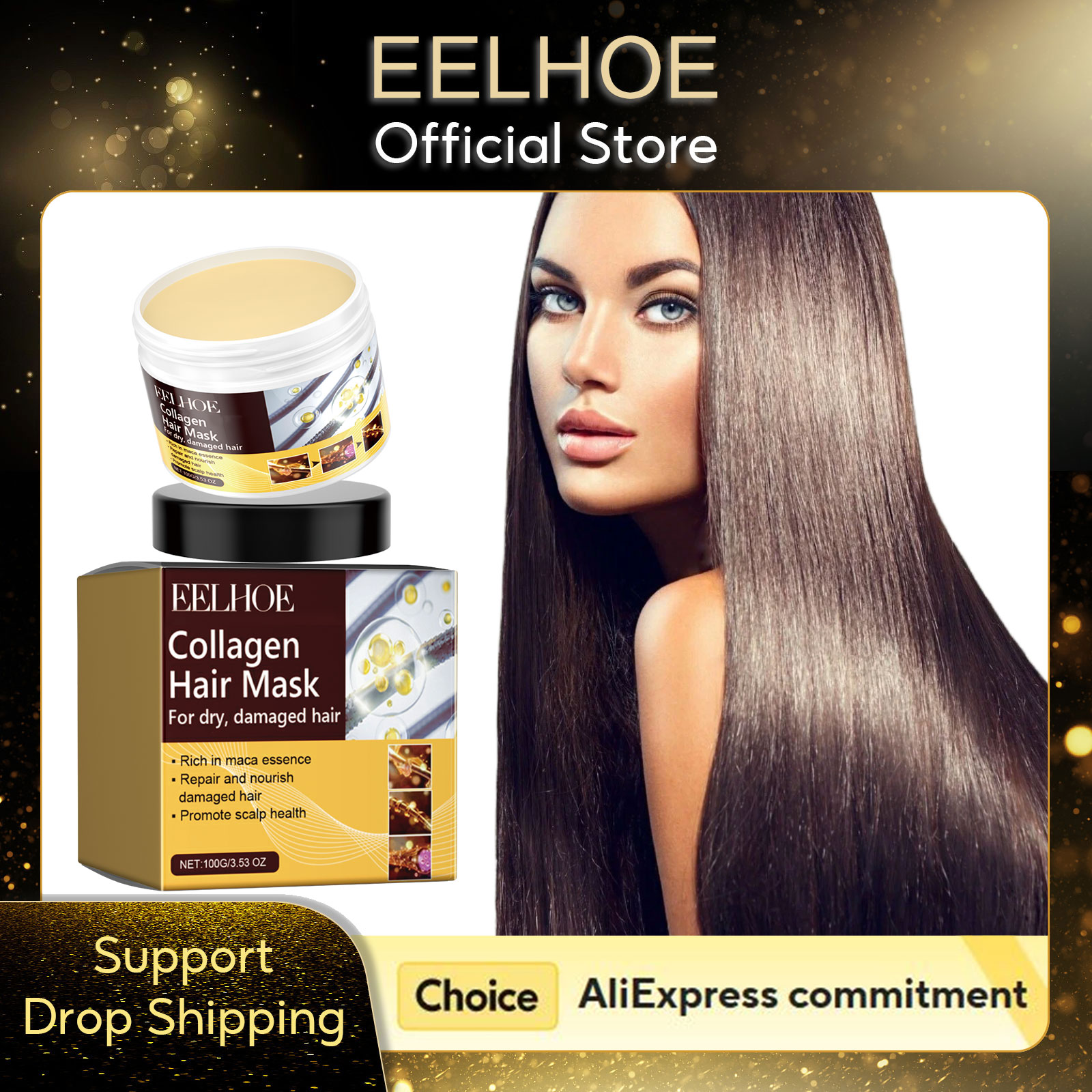 Masque capillaire au collagène - Hair Care Natural Products avis et prix