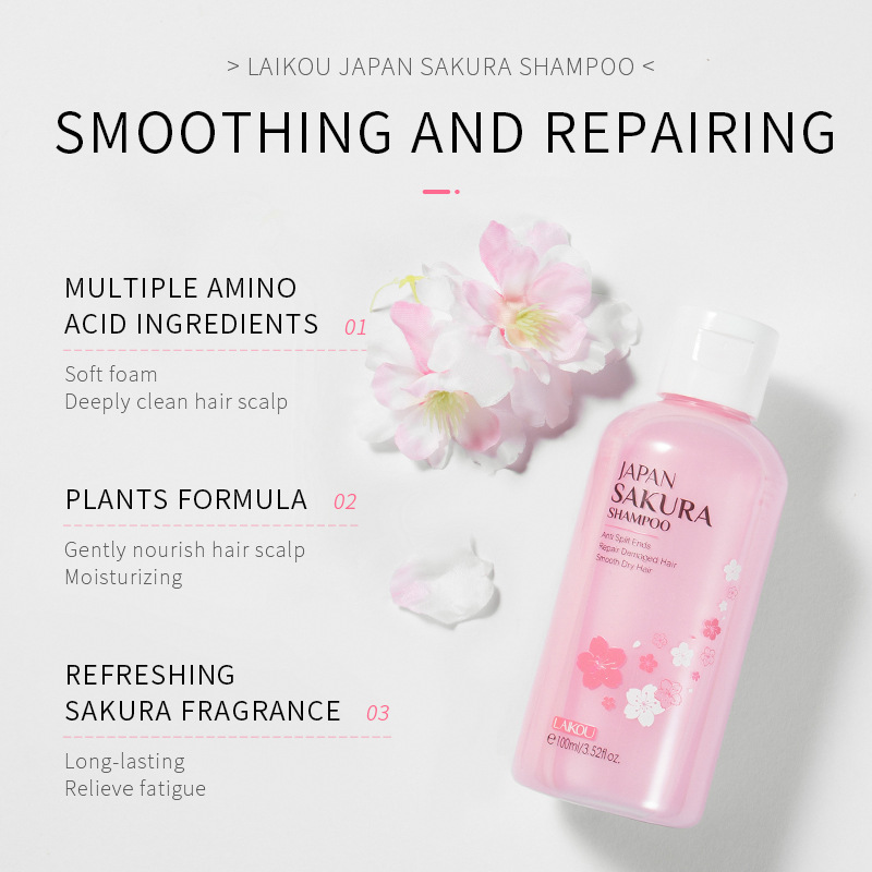 LAIKOU japon Sakura shampooing - Hair Care In Japan avis et prix