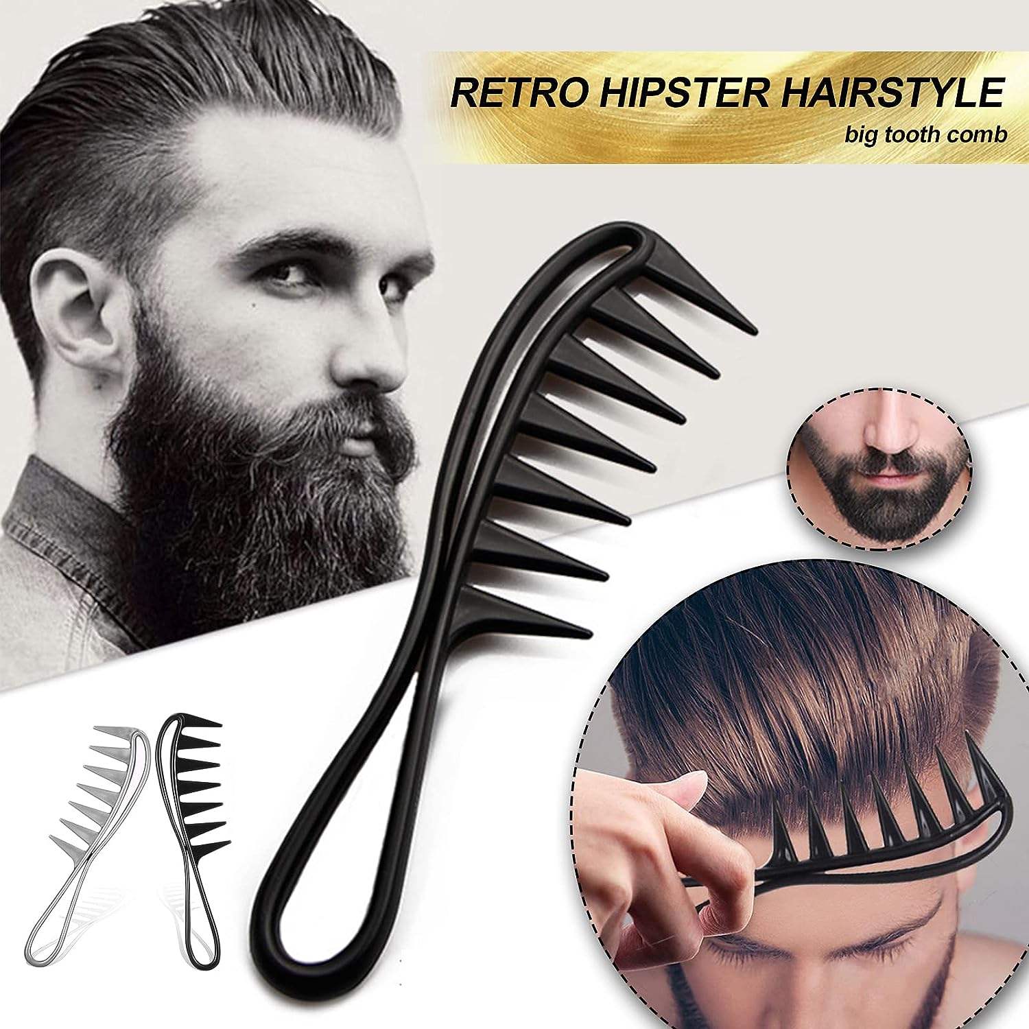 Peigne à cheveux requin à dent - Detangling Wide Comb avis et prix