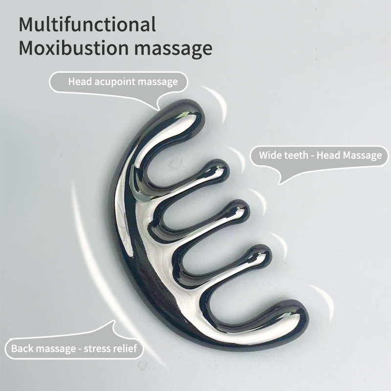 Peigne de Massage en métal à c - Detangling Wide Comb avis et prix
